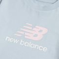 Детска тениска New Balance Jersey Stacked Logo Tee oxford blue 3