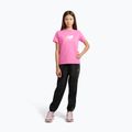 Детска тениска New Balance Jersey Stacked Logo Tee pink satin 2