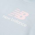 Детски суитшърт New Balance FT Stacked Logo Crew oxford blue 8