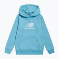 Детски суитшърт New Balance BB Stacked Logo Hoodie taffy blue