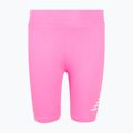 Детски къси панталони/шорти New Balance Stacked Logo Cycle pink satin