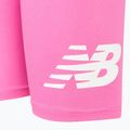 Детски къси панталони/шорти New Balance Stacked Logo Cycle pink satin 4