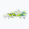 Футболни обувки New Balance Furon Pro V9 SG white/alkaline green 3