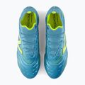 Футболни обувки New Balance Tekela Elite Low V5 FG metallic blue/alkaline green/team navy 5