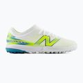 Детски футболни обувки New Balance Furon Team V9 TF white/alkaline green