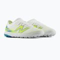 Детски футболни обувки New Balance Furon Team V9 TF white/alkaline green 3