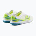 Детски футболни обувки New Balance Furon Team V9 TF white/alkaline green 4