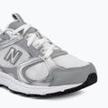 Обувки New Balance 408's V1 lone star grey/bayberry/silver metallic 7