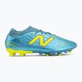 Детски футболни обувки New Balance Tekela Team V5 FG metallic blue/alkaline green 2