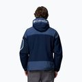 Мъжко софтшел яке Columbia Challenger II Windbreaker collegiate navy/dark mountain 3