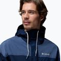 Мъжко ветроустойчиво яке Columbia Challenger II Windbreaker collegiate navy/dark mountain 6
