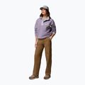 Дамски поларен суитшърт Columbia Helvetia II Cropped Half Snap Fleece shale purple/lavender haze/citron haz 2