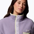 Дамски поларен суитшърт Columbia Helvetia II Cropped Half Snap Fleece shale purple/lavender haze/citron haz 5