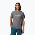 Мъжка тениска Columbia Zero Rules Light Graphic Crew city grey/scripted peaks