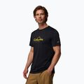 Мъжка тениска Columbia Zero Rules Light Graphic Crew black/scripted peaks 4