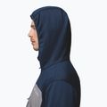 Мъжки трекинг суитшърт Columbia Tall Heights Hdd Grid Fleece Full Zip collegiate navy/city grey 6