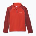 Детски поларен суитшърт Columbia Glacial Half Zip super sonic/red oxide
