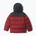 Детско ватирано яке Columbia Puffect Hooded Red Oxide/Black 2