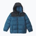 Детско ватирано яке Columbia Puffect Hooded Phoenix Blue/Black