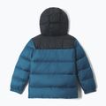 Детско ватирано яке Columbia Puffect Hooded Phoenix Blue/Black 2