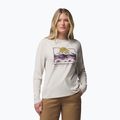 Дамска блуза с дълъг ръкав Columbia Parsons Point LS Graphic Tee dark stone heather/all terrain