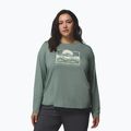 Дамска блуза с дълъг ръкав Columbia Parsons Point LS Graphic Tee sedona sage heather/all terrain