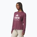 Дамска блуза с дълъг ръкав Columbia Parsons Point LS Graphic Tee antique mauve heather/all terrain 4