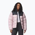 Дамско ватирано яке Columbia Puffect III Full Zip mineral pink/black 4