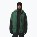 Мъжко скиорско яке Columbia Platinum Peak Insulated rain forest/black 6