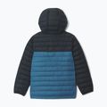 Детско яке Columbia Powder Lite II Hooded phoenix blue/black 2
