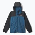 Детско яке за дъжд Columbia Rainy Trails III Fleece Lined phoenix blue/black