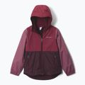 Детско яке за дъжд Columbia Rainy Trails III Fleece Lined moonvista/rich wine/antique mauve