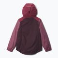 Детско яке за дъжд Columbia Rainy Trails III Fleece Lined moonvista/rich wine/antique mauve 2