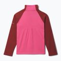Детски поларен суитшърт Columbia Glacial Fleece Half Zip nico/red oxide 2