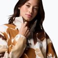 Дамски поларен суитшърт Columbia Sequoia Grove II Printed Half Zip camel brown ikatbloom 5