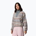 Дамски поларен суитшърт Columbia Sequoia Grove II Printed Half Zip Iron Wizard Island 4