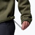 Дамски поларен суитшърт Columbia Helvetia II Cropped Half Snap Fleece stone green/safari 6