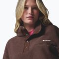 Дамски поларен суитшърт Columbia Helvetia II Cropped Half Snap Fleece tobacco 5
