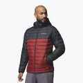 Мъжко яке Columbia Powder Lite II Hooded red oxide/shark 5