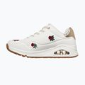 Дамски обувки SKECHERS Uno Champagne & Roses white 3
