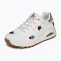Дамски обувки SKECHERS Uno Champagne & Roses white 4