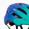 Детска велосипедна каска Giro Fixture II matte aqua green/blue jewel fade 7