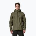 Мъжко яке за дъжд Patagonia Insulated Boulder Fork Rain basin green
