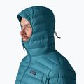 Мъжко пухено яке Patagonia Down Sweater Hoody glacial blue 5