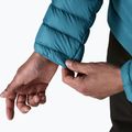 Мъжко пухено яке Patagonia Down Sweater Hoody glacial blue 8