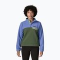 Дамски поларен суитшърт Patagonia Lightweight Synchilla Snap-T Pullover canopy green