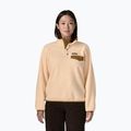 Дамски поларен суитшърт Patagonia Lightweight Synchilla Snap-T Pullover natural