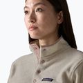 Дамски поларен суитшърт Patagonia Lightweight Synchilla Snap-T Pullover oatmeal heather w/moonrise taupe 5