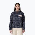 Дамски поларен суитшърт Patagonia Lightweight Synchilla Snap-T Pullover smudge: smolder blue
