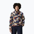 Дамски поларен суитшърт Patagonia Lightweight Synchilla Snap-T Pullover smudge: smolder blue